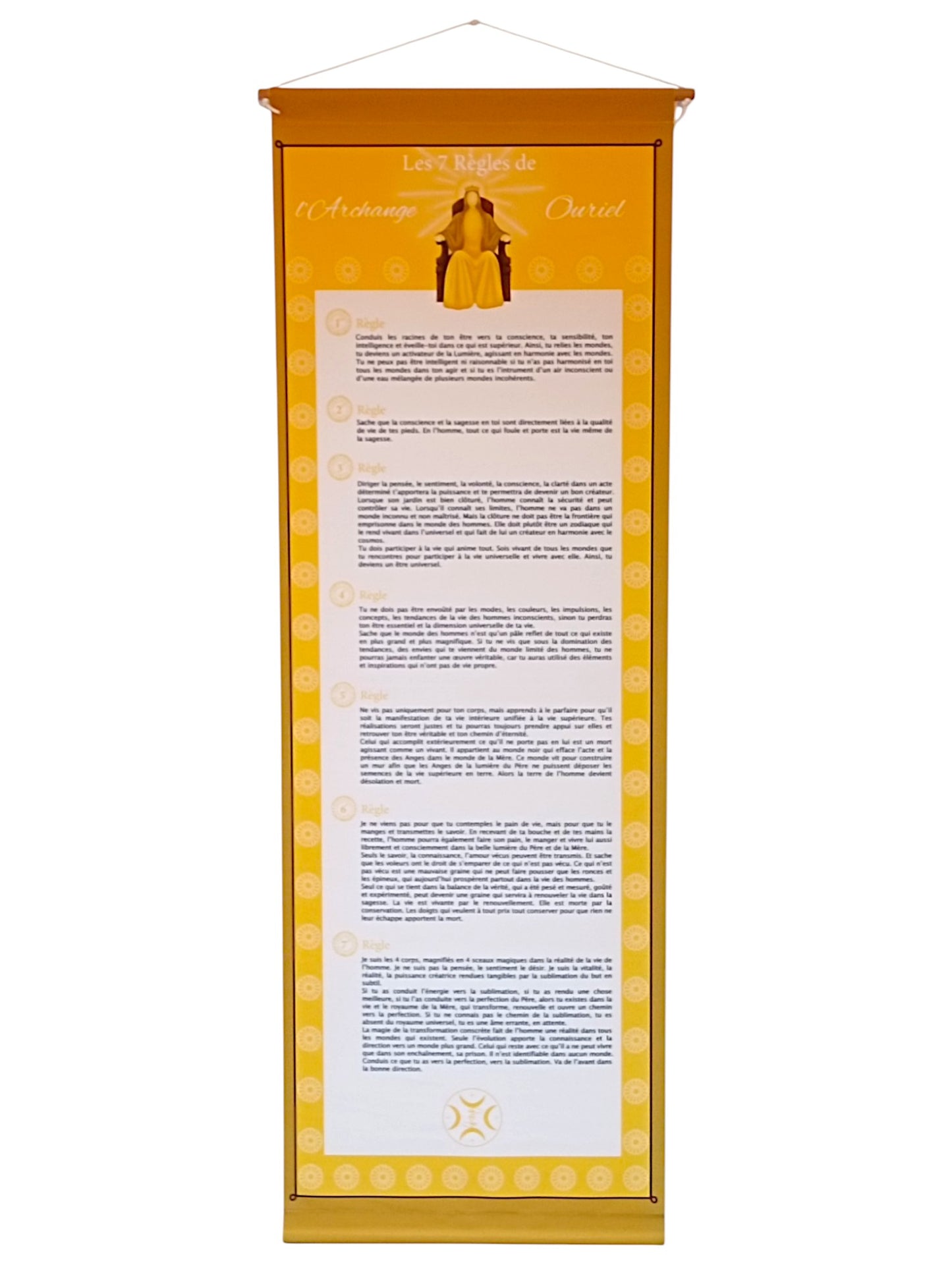 Tentures des Règles et Commandements des Archanges
