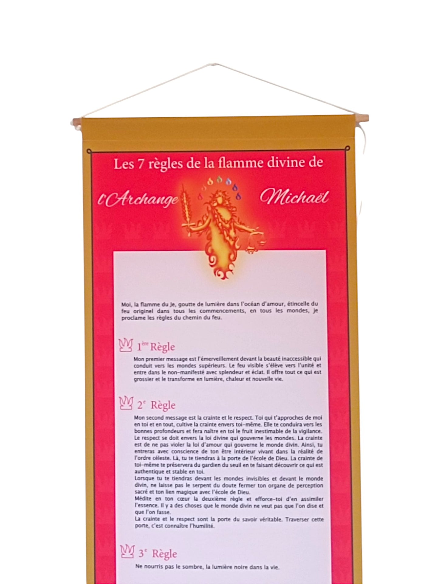 Tentures des Règles et Commandements des Archanges