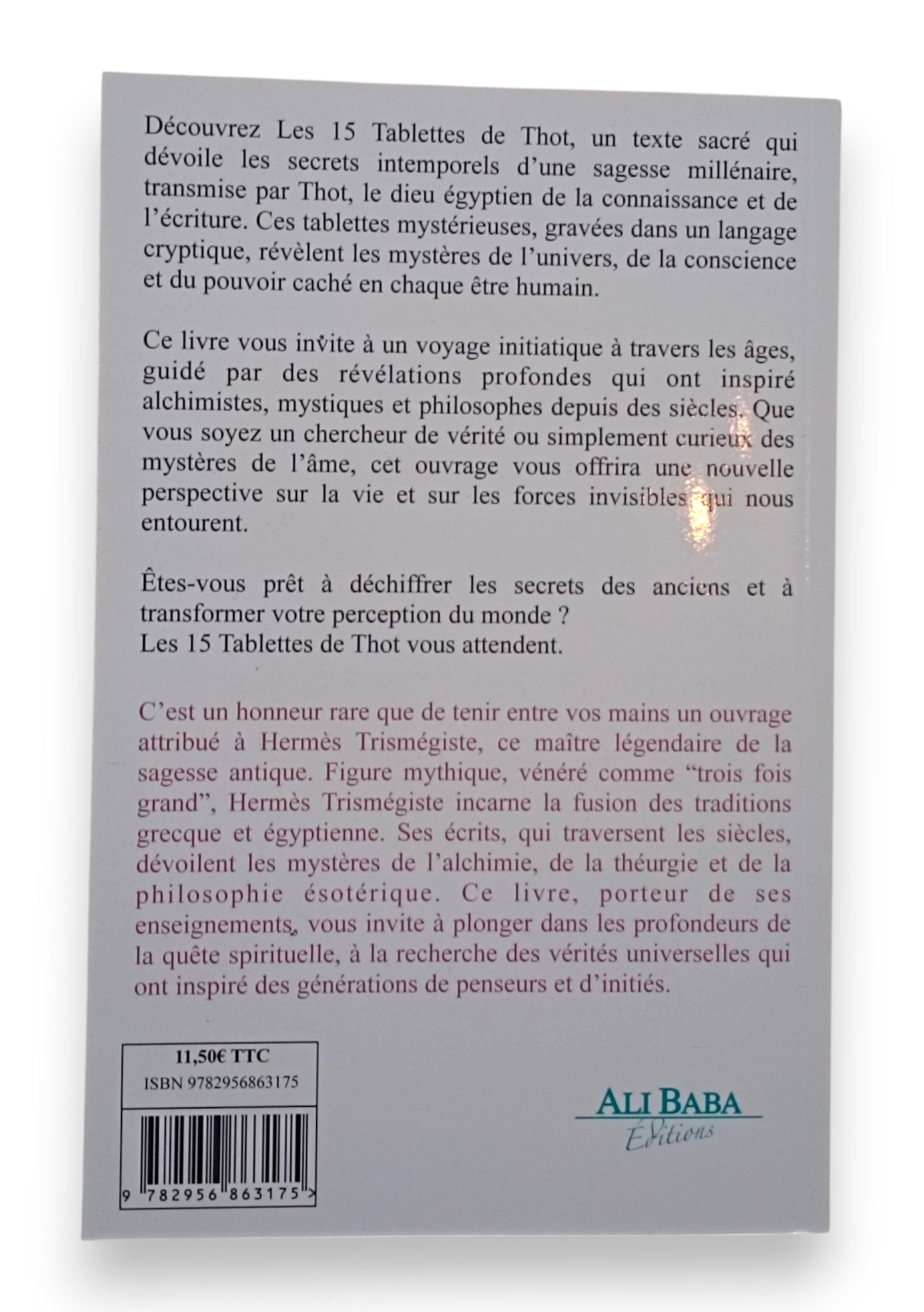 Les 15 Tablettes de Thot
